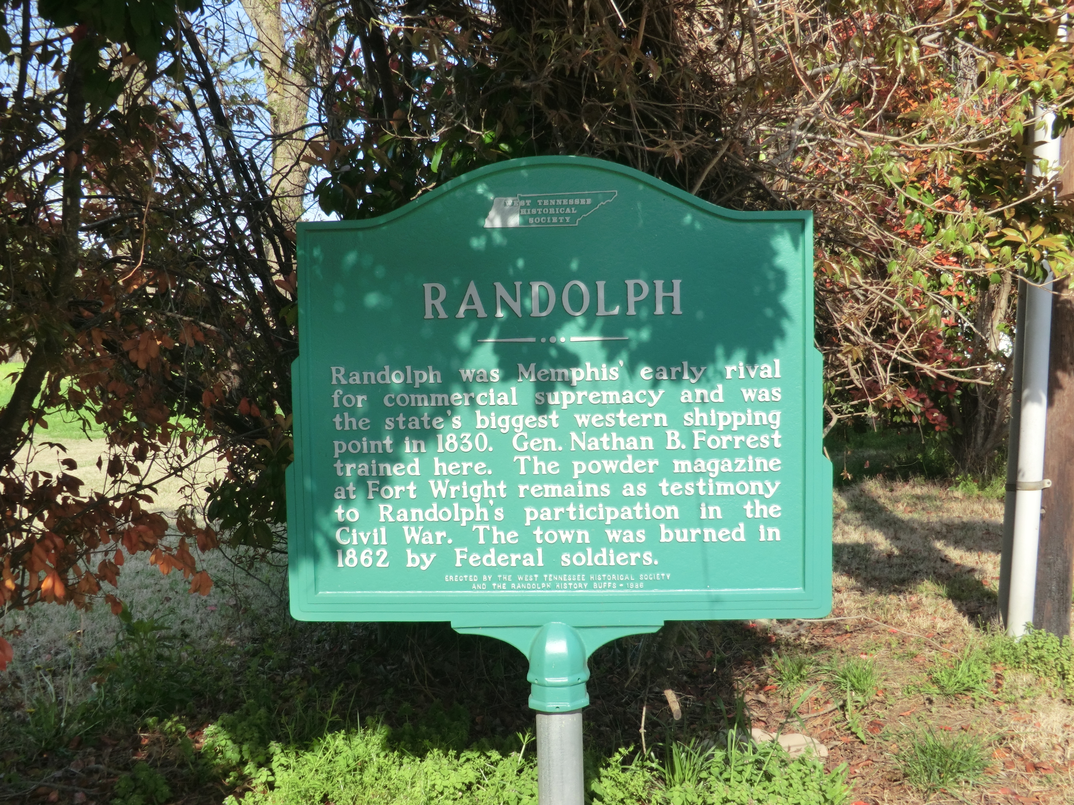 Randolph, TN Sign